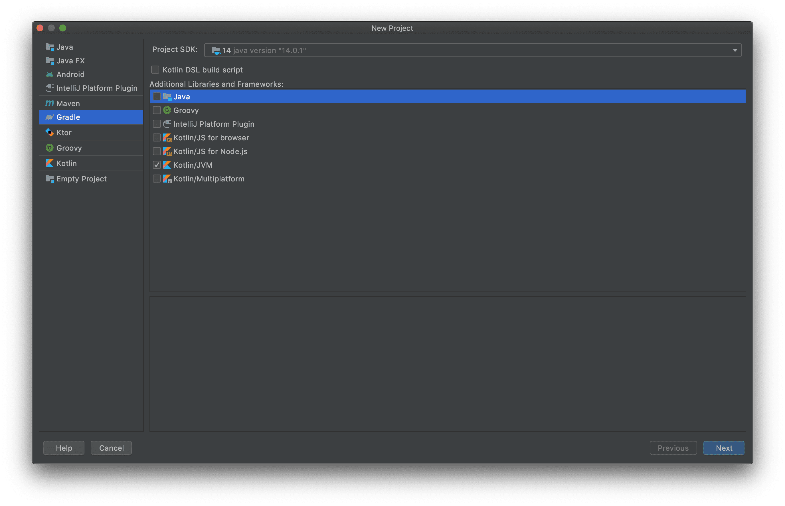 Initial with intelliJ